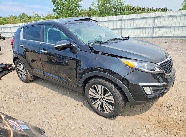 KNDPC3AC5G7878668 2016 KIA SPORTAGE Black Передня права чверть