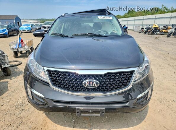 KNDPC3AC5G7878668 2016 KIA SPORTAGE Black Вид підкапотного простору