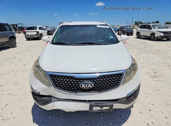 KNDPC3AC7G7848605 2016 KIA SPORTAGE White Widok z przodu