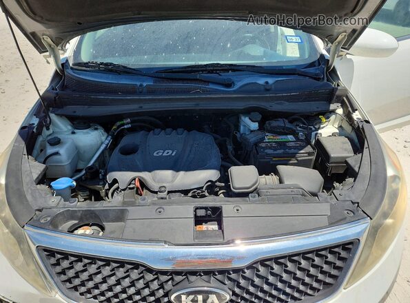 KNDPC3AC7G7848605 2016 KIA SPORTAGE White Widok wnętrza z tyłu