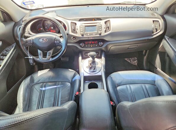KNDPC3AC7G7848605 2016 KIA SPORTAGE White Widok deski rozdzielczej
