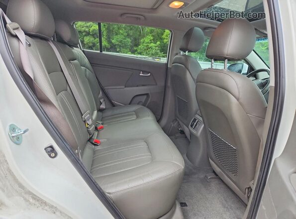 KNDPC3ACXG7815100 2016 KIA SPORTAGE White Вид задньої частини салону