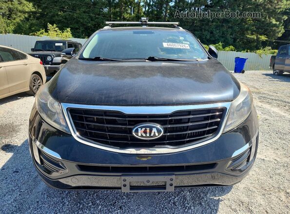 KNDPCCA60G7817917 2016 KIA SPORTAGE Black Հետևի տեսք
