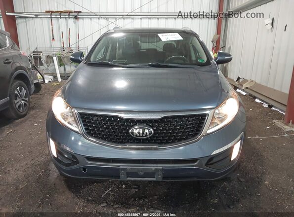 KNDPCCAC3G7815892 2016 KIA SPORTAGE Black Սալոնի հետևի տեսք