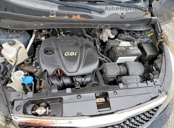 KNDPCCAC7G7825163 2016 KIA SPORTAGE Blue Շարժիչի բաժամունքի տեսք