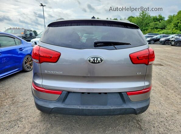KNDPCCAC8G7803205 2016 KIA SPORTAGE Gray Rear view
