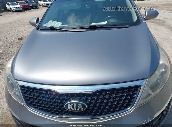 KNDPCCAC8G7849066 2016 KIA SPORTAGE Silver Vista frontal