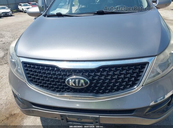 KNDPCCAC8G7849066 2016 KIA SPORTAGE Silver Vista del cuadro de instrumentos