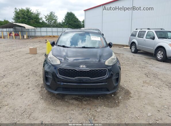KNDPM3AC0H7085468 2017 KIA SPORTAGE Black Widok z przodu