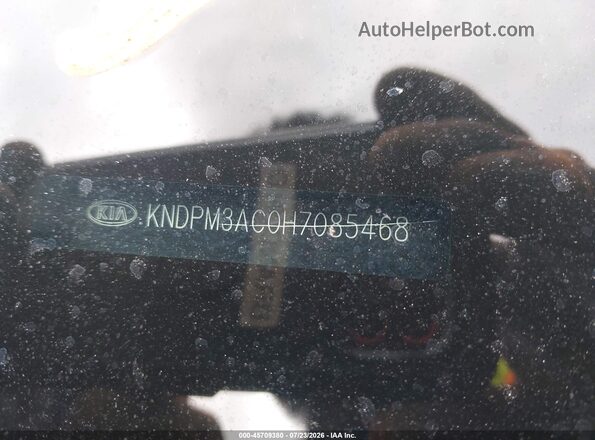 KNDPM3AC0H7085468 2017 KIA SPORTAGE Black 