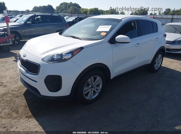 KNDPM3AC0H7106125 2017 KIA SPORTAGE White Передня ліва чверть