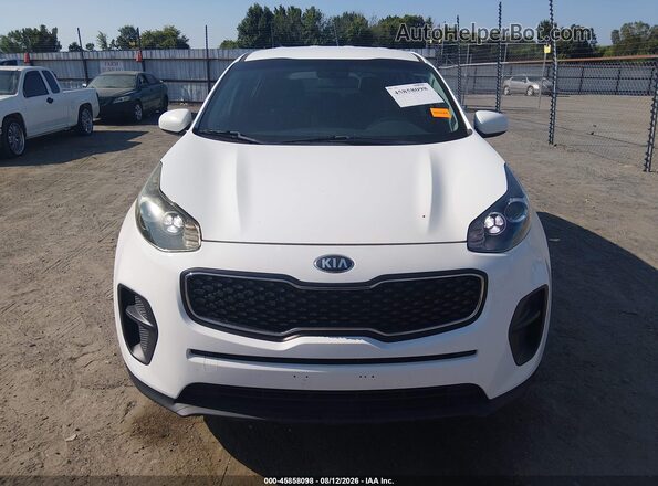 KNDPM3AC0H7106125 2017 KIA SPORTAGE White Вид щитка приладів