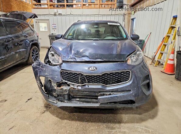 KNDPM3AC0H7244554 2017 KIA SPORTAGE Blue Դիմացի տեսք