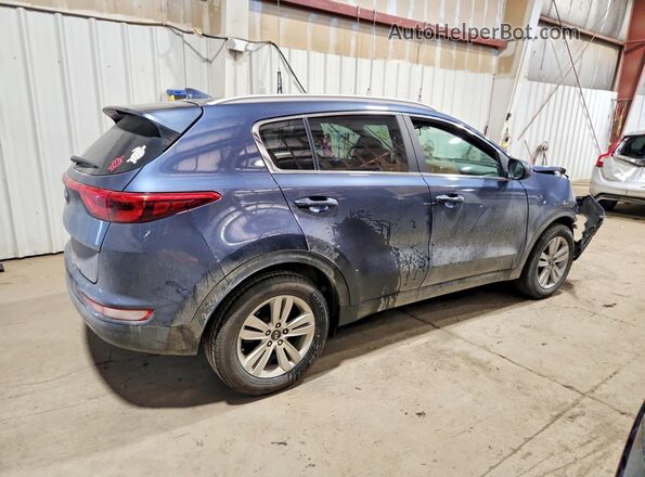 KNDPM3AC0H7244554 2017 KIA SPORTAGE Blue Հետևի աջ