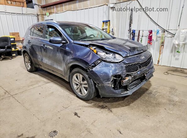 KNDPM3AC0H7244554 2017 KIA SPORTAGE Blue Առջևի աջ
