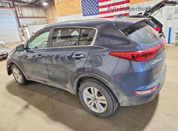KNDPM3AC0H7244554 2017 KIA SPORTAGE Blue Հետևի ձախ