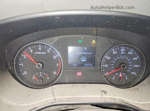 KNDPM3AC0H7244554 2017 KIA SPORTAGE Blue Սարքավորումների վահանակի տեսք
