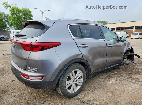 KNDPM3AC0J7324281 2018 KIA SPORTAGE Silver უკანა მარჯვენა