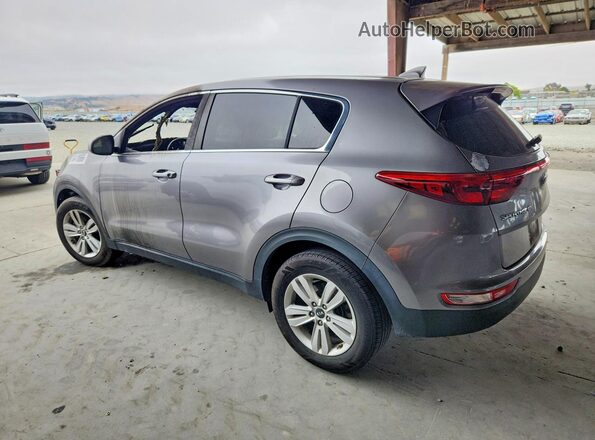 KNDPM3AC0J7345342 2018 KIA SPORTAGE Silver Rear left