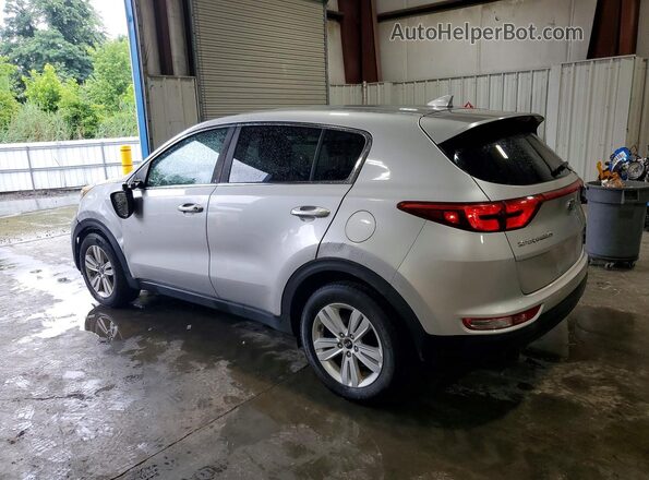 KNDPM3AC0J7386358 2018 KIA SPORTAGE Silver Rear left