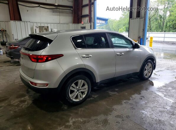 KNDPM3AC0J7386358 2018 KIA SPORTAGE Silver Rear right