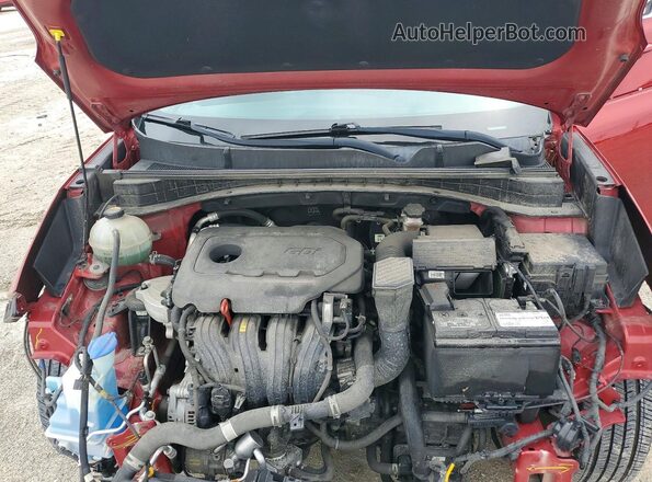 KNDPM3AC0J7421545 2018 KIA SPORTAGE Красный Вид подкапотного пространства
