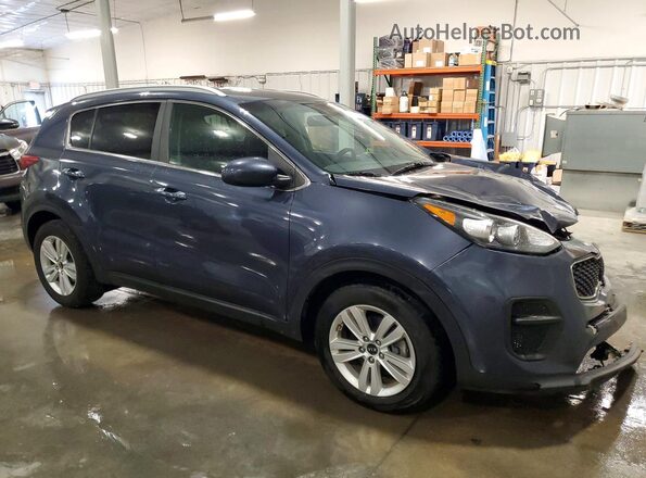 KNDPM3AC0J7460569 2018 KIA SPORTAGE Blue წინა მარჯვენა
