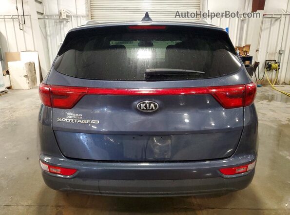 KNDPM3AC0J7460569 2018 KIA SPORTAGE Blue უკანა ხედი