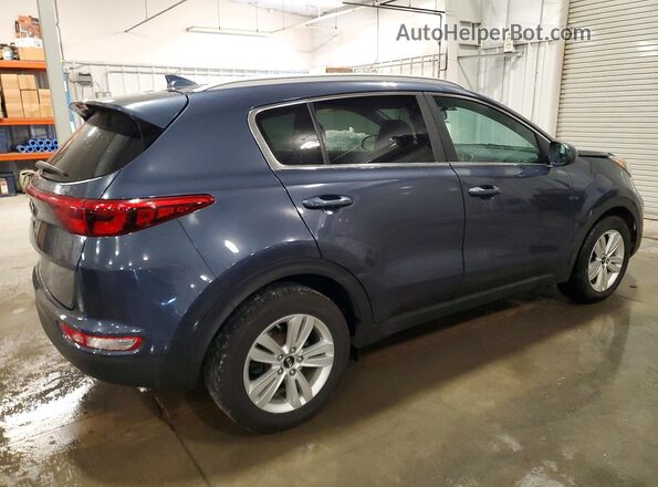 KNDPM3AC0J7460569 2018 KIA SPORTAGE Blue უკანა მარჯვენა