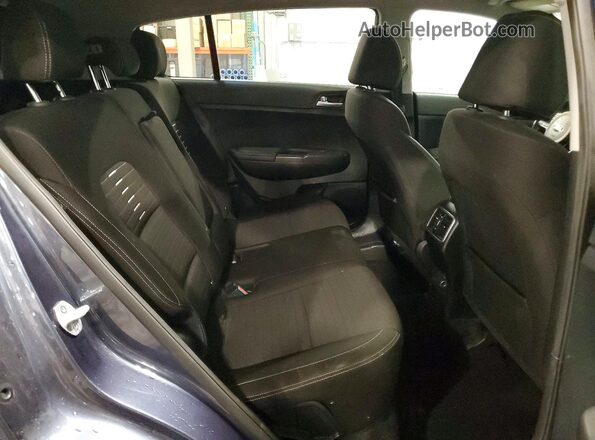 KNDPM3AC0J7460569 2018 KIA SPORTAGE Blue უკანა სალონის ხედი