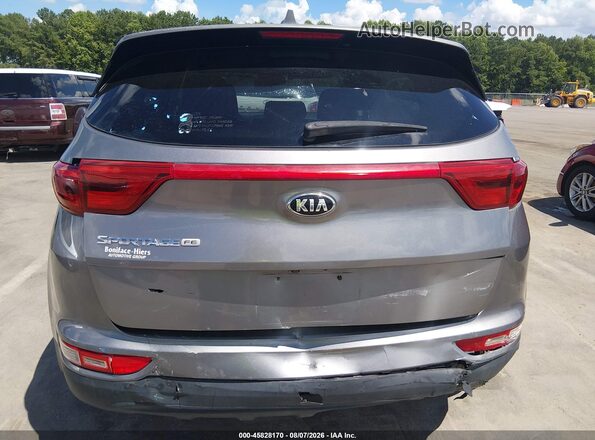 KNDPM3AC0K7557532 2019 KIA SPORTAGE Gray Դիմացի տեսք