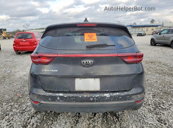 KNDPM3AC0L7628889 2020 KIA SPORTAGE Черный Вид сзади