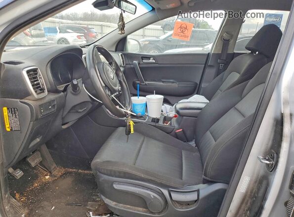 KNDPM3AC0L7628889 2020 KIA SPORTAGE Черный Вид салона спереди