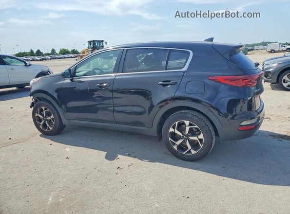 KNDPM3AC0M7894382 2021 KIA SPORTAGE Black უკანა მარცხენა