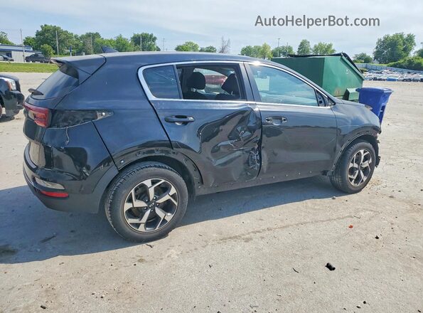 KNDPM3AC0M7894382 2021 KIA SPORTAGE Black უკანა მარჯვენა