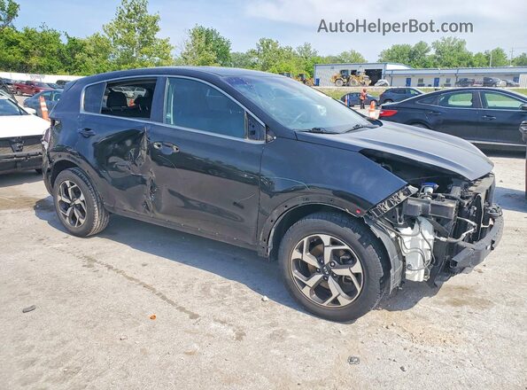 KNDPM3AC0M7894382 2021 KIA SPORTAGE Black წინა მარჯვენა