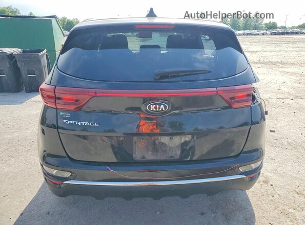 KNDPM3AC0M7894382 2021 KIA SPORTAGE Black უკანა ხედი