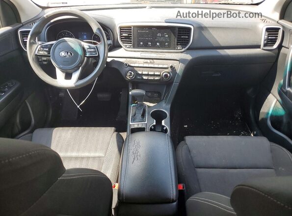 KNDPM3AC0M7938803 2021 KIA SPORTAGE Silver Առջևի վահանակի տեսք