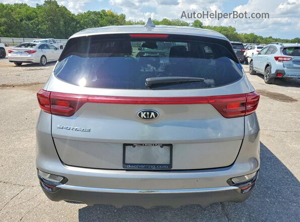 KNDPM3AC0M7938803 2021 KIA SPORTAGE Silver Հետևի տեսք