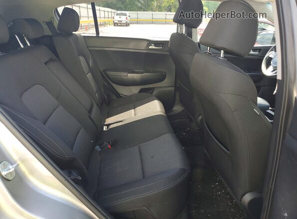 KNDPM3AC0M7938803 2021 KIA SPORTAGE Silver Սալոնի հետևի տեսք