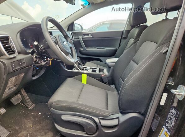 KNDPM3AC0N7006778 2022 KIA SPORTAGE Black Vista interior delantera