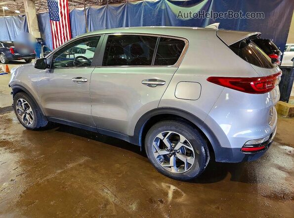 KNDPM3AC0N7015433 2022 KIA SPORTAGE Gray Հետևի ձախ