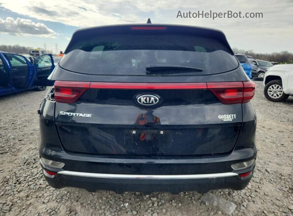 KNDPM3AC0N7987646 2022 KIA SPORTAGE Black Rear view