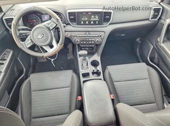 KNDPM3AC0N7987646 2022 KIA SPORTAGE Black Dashboard view