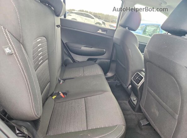 KNDPM3AC0N7987646 2022 KIA SPORTAGE Black Rear interior view