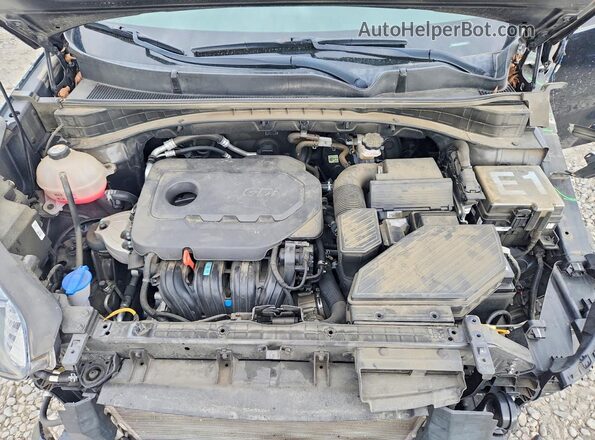 KNDPM3AC0N7987646 2022 KIA SPORTAGE Black Engine compartment view