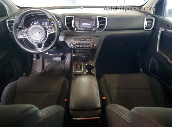 KNDPM3AC1H7080604 2017 KIA SPORTAGE White Vista del salpicadero