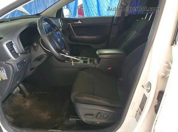 KNDPM3AC1H7080604 2017 KIA SPORTAGE White Vista interior delantera
