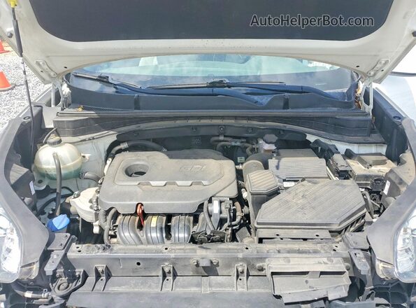 KNDPM3AC1H7276770 2017 KIA SPORTAGE White ძრავის განყოფილების ხედი