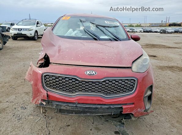 KNDPM3AC1J7336987 2018 KIA SPORTAGE Red Вид спереду
